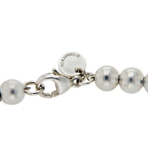 Tiffany & Co. 925 Sterling Silver Ball Bead Necklace 