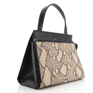 Celine Edge Bag Python and Leather Medium
