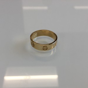 Cartier Love Yellow Gold Ring Size 8.25 