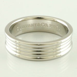 TIFFANY & Co 950 Platinum Ring US (6) LXKG-220