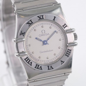 OMEGA mini Constellation Stainless Steel/SS Quartz Watches 