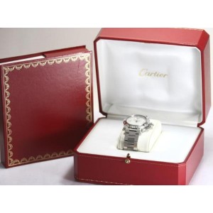 Cartier Pasha Stainless Steel Automatic 35mm Mens Watch 