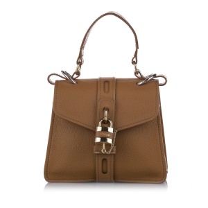 Chloe Small Aby Leather Satchel