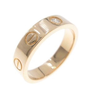 Cartier 18K Pink Gold Mini Love Ring LXGYMK-323