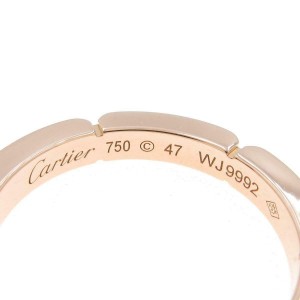 Cartier 18K Pink Gold Myon Phantele 4P Diamond Ring LXGYMK-676