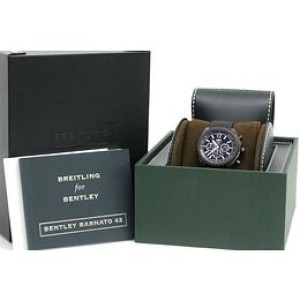 Breitling Bentley Barnato 42 Midnight Carbon Automatic Mens Watch 
