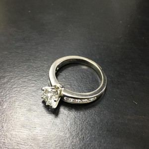 Tiffany & Co. Platinum & 0.93ct Diamond Engagement Ring Size 5.5