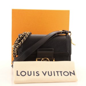 Louis Vuitton Dauphine Shoulder Bag Epi Leather MM