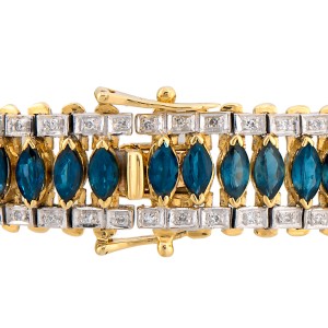 Le Vian Certified Pre-Owned Blueberry Sapphire Bracelet