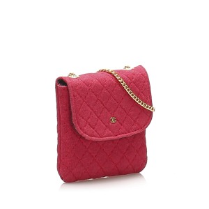 Chanel Mini CC Timeless Cotton Shoulder Bag