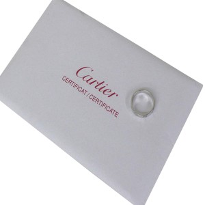 Cartier Mini Love Ring White Gold Size 4.25