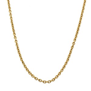 Tiffany & Co. 18K Yellow Gold 750 Chain Necklace
