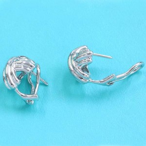 Tiffany & Co. 18K White Gold Earring