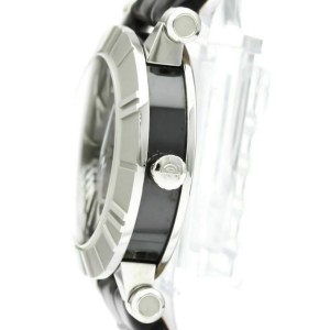 TIFFANY & Co Atlas Steel Leather Quartz Watch Z1300.11.11A10A71A LXGoodsLE-345