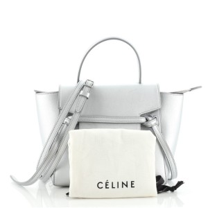 Celine Belt Bag Textured Leather Nano