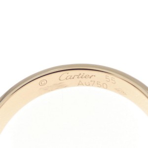 Cartier 18K Pink Gold Mini Love US 8 Ring E0770