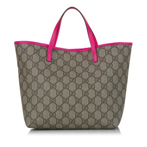 Gucci GG Supreme Heart Handbag