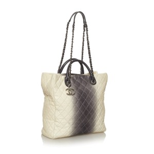 Chanel Matelasse Ombre Leather Tote Bag