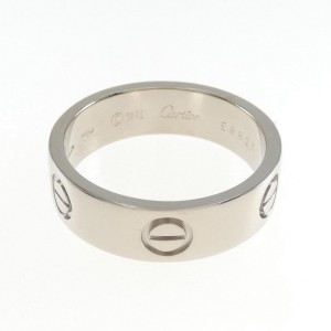 Cartier Love 18k White Gold Ring  