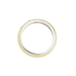 Yves Saint Laurent 18K yellow,White Gold Ring