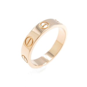 Cartier 18K Pink Gold Mini Love Ring LXGYMK-358