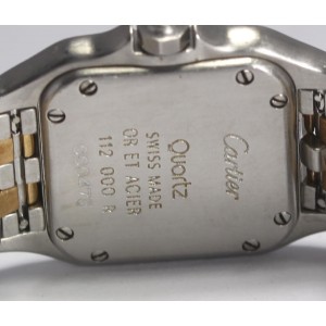 Cartier Stainless Steel & 18K Yellow Gold Quartz 21.5mm Womens Watch
