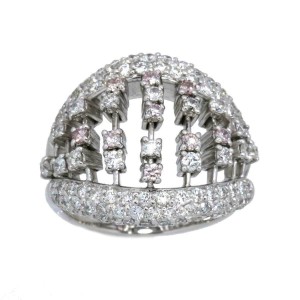 18K white Gold Diamond Ring