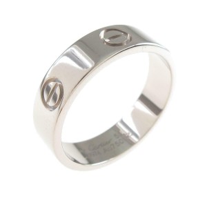 Cartier 18K white Gold Love Ring LXGYMK-353