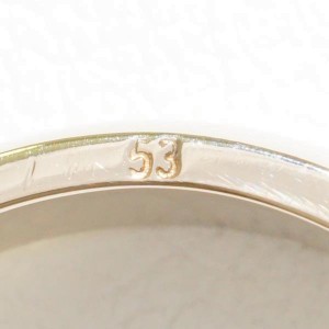 Cartier 18K Yellow and White Gold Ring Size 6.25  