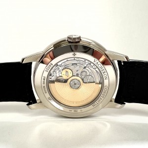 VACHERON & CONSTANTIN Patrimony Retrograde Date Day Automatic 42mm 18K White Gold Watch