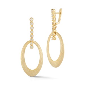 I.Reiss 14K Yellow Gold 0.33 Diamond Earrings