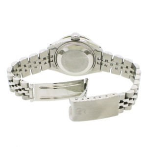 Rolex Datejust 26mm Steel Jubilee Diamond Watch w/Ice Pink Dial