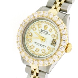 Rolex Datejust 26mm Yellow Gold/SS Jubilee Diamond Watch