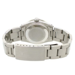 Rolex Datejust Midsize 31MM Automatic Stainless Steel Oyster Watch w/Rhodium Diamond Dial & Bezel