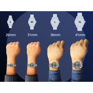 Rolex Datejust 36MM Steel Watch with 3.3CT Diamond Bezel/White Diamond Roman Dial