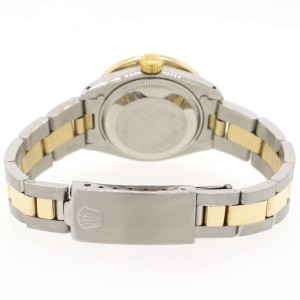 Rolex Datejust Ladies 2-Tone 18K Yellow Gold/Steel 26MM Oyster Watch w/MOP Diamond Dial & 1.3CT Bezel