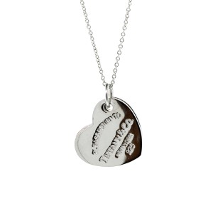 Tiffany & Co. Double Heart Medium Pendant Necklace 