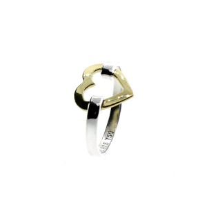 Tiffany & Co. 18k Gold Heart Ring 