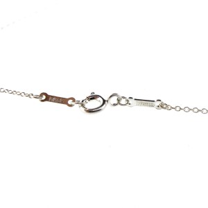 Tiffany & Co. Open Tear Drop Pendant Necklace 