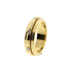 Piaget 18K YG Possession Diamond Ring