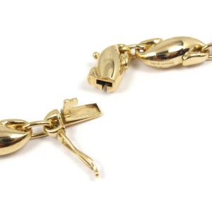 Tiffany & Co. 18K Yellow Gold Seahorse Link Bracelet 