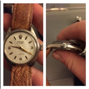Rolex Oyster Royal Shock Resistant 6444 Vintage Mens 31mm Watch 