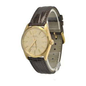 Rolex Oyster Perpetual Case Ref: 1005  Yellow Gold 34mm Watch