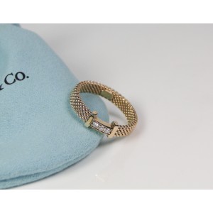 Tiffany & Co. Rose Gold & Diamonds Ring