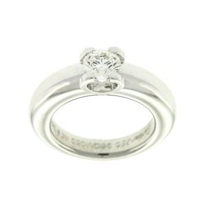 Cartier 18k White Gold Diamond Engagement Ring