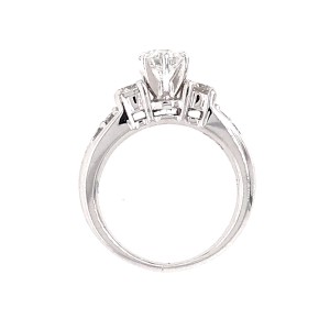 .60 Ct. Round Brilliant Cut Diamond Engagement Ring