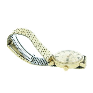 Vintage Omega Tiffany & Co. 35mm Gold Tone Watch 