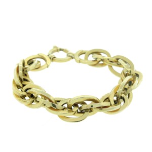 14K Yellow Gold Link Bracelet 