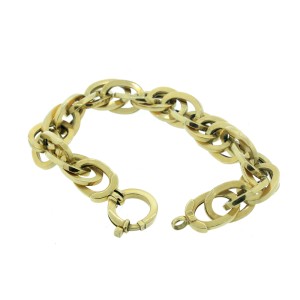 14K Yellow Gold Link Bracelet 