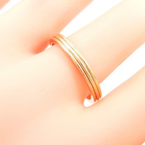Cartier wedding 18k Yellow,White & Pink Gold Ring LXGKM-158